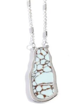 ⚪️🩵⚪️ “SET TO STUN” BLUE NECKLACE WITH FREE EARRINGS ~ PAPARAZZI❗️ ⚪️🩵⚪️